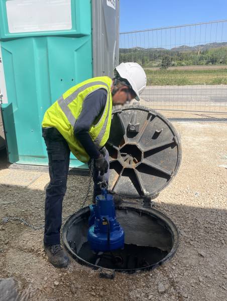 Mise en service d’une station de relevage STANDOP 1200