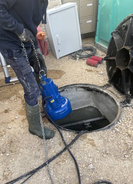 Mise en service d’une station de relevage STANDOP 1200