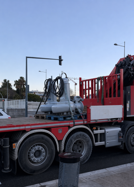 Réhabilitation d’une station de relevage d’eaux pluviales à Cagnes-sur-Mer